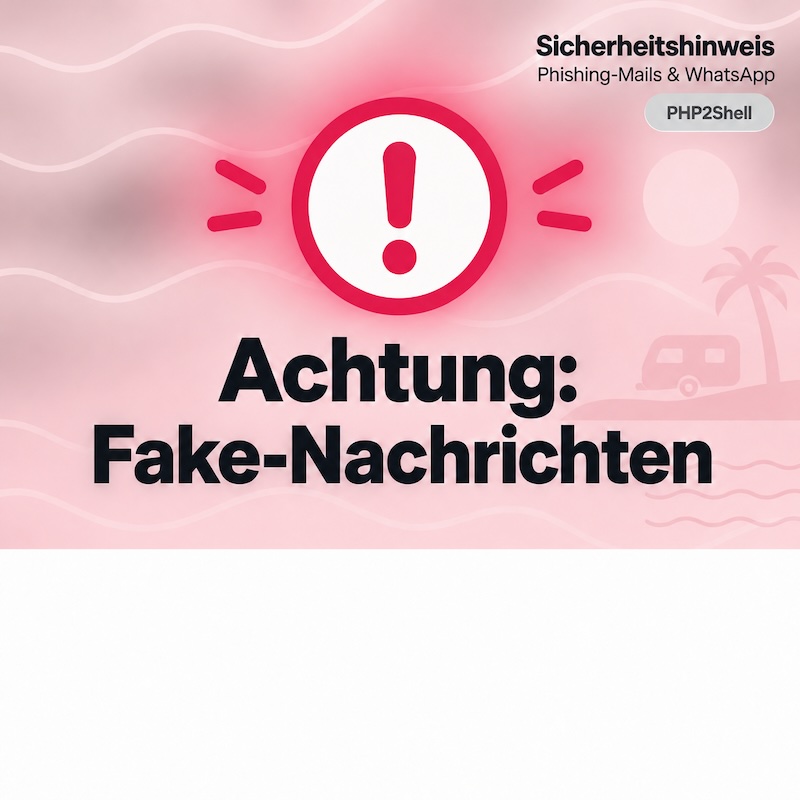 Phishing-Warnung Camping.care Phishing Warnung camping.care